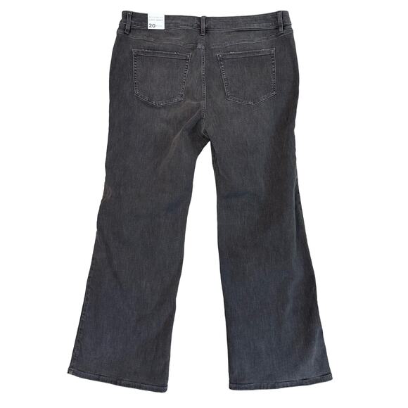 Lane Bryant Black Jeans Plus Size Signature Fit Cozy Boot Cut WMNS 20 High Rise - Picture 3 of 7